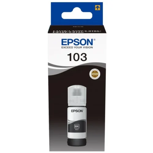Bouteille d’Encre Epson EcoTank 103 Originale Noir 65ml - 4500 Pages