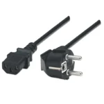 Câble d'Alimentation Manhattan IEC C13 vers Schuko CEE 7 - 1.8M