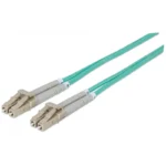 Câble Fibre Optique OM3 LC/LC Multimode 3M - Aqua - Intellinet