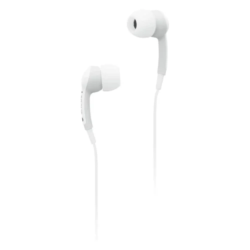 Écouteurs Intra-Auriculaires Lenovo 100 avec Micro - Jack 3.5 mm - Blanc