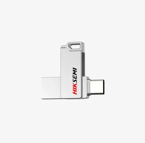 Clé USB Type-C HIKSEMI E327C 256Go USB 3.2 OTG - Gris