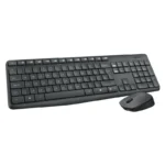 Ensemble Clavier et Souris Sans Fil Logitech MK235 AZERTY - Noir