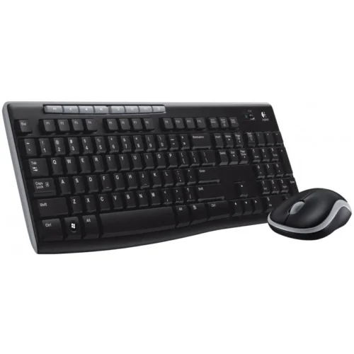 Ensemble Clavier et Souris Sans Fil Logitech MK270 AZERTY - Noir