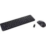 Ensemble Clavier et Souris Sans Fil Logitech MK220 AZERTY - Noir
