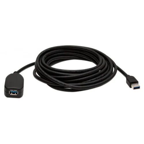 Rallonge USB 3.0 Manhattan 5M Type-A Mâle / Femelle avec Répéteur