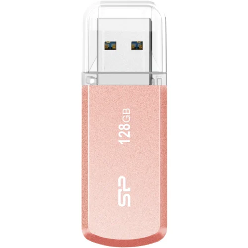 Clé USB Silicon Power Helios 202 128Go USB 3.2 Gen 1 - Rose Gold
