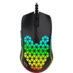 Souris Gamer AQIRYS POLARIS WIRED 19000 DPI PixArt 3370 RGB - Noir