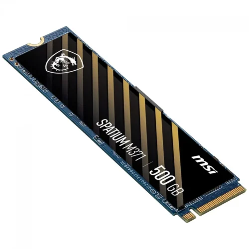 Disque SSD Interne MSI SPATIUM M371 500Go M.2 NVMe PCIe Gen3 x4
