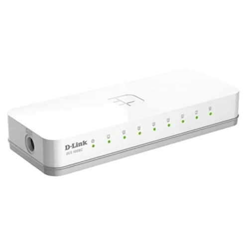 Switch D-Link 8 Ports Fast Ethernet 10/100 Mbps Non Administrable