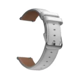 Bracelet en Cuir pour Kieslect Lite 3 Pro 22 mm - Blanc