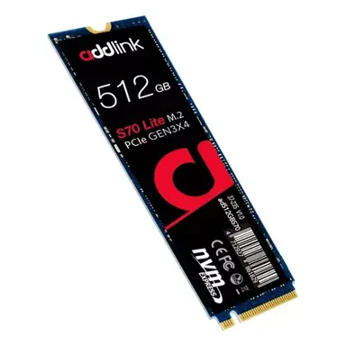 SSD M.2 NVMe Addlink S70 512 Go PCIe Gen3 x4