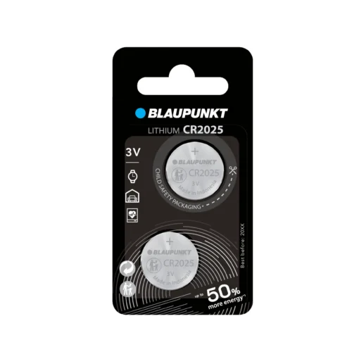 Pile Lithium BLAUPUNKT CR2025 3V - 1 Pièce