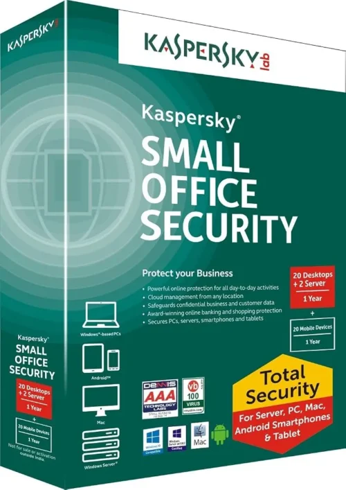 Kaspersky Small Office Security - 20 Postes + 2 Serveurs