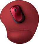 Tapis de Souris Trust Bigfoot avec Repose-Poignet Gel - Rouge