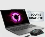 PC Portable Gamer LENOVO "LOQ 15ARP10E" -15.6 FHD IPS 144Hz - Ryzen 5 7535HS - 16Go DDR5 - 1To SSD - RTX 3050 6Go - Gris + Souris Baracuda Turtle