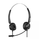 Casque Micro Sandberg 3 en 1 Office Headset Pro Stereo USB + RJ9/RJ11 - Noir