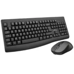 Pack Clavier et Souris Sans Fil BLUESTORK AZERTY Français RF 2.4 GHz - Noir