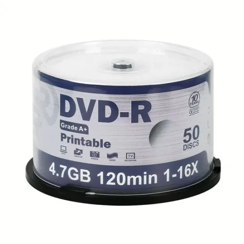 Bobine 50 DVD-R Imprimables YDD 16x - Support de Stockage