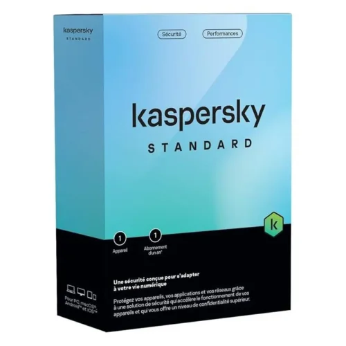 Antivirus Kaspersky Standard Protection 1 Poste - Licence 1 An