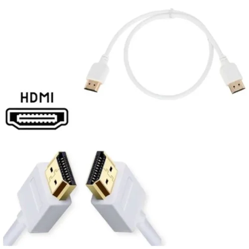 Câble HDMI 1.4 Haute Performance 60 cm - Blanc