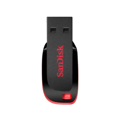 Clé USB SanDisk Cruzer Blade 64 Go USB-A - Noir & Rouge