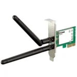 Adaptateur WiFi PCI Express D-Link N300 300 Mbps - Noir