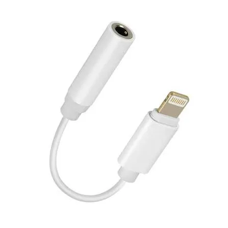 Adaptateur Lightning vers Jack 3.5 mm - Blanc