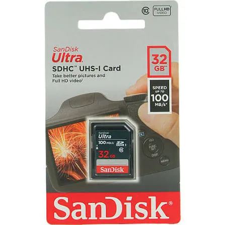 Carte Mémoire SanDisk Ultra SDXC 32 Go Classe 10