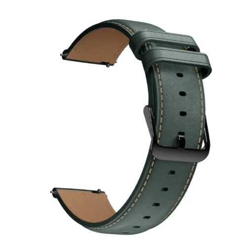 Bracelet en Cuir pour Lite 3 Pro 22 mm - Vert