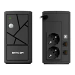 Onduleur BRITICOM UPS PEEK 800VA / 480W In-Line Tour - Noir