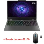 PC Portable Gamer Lenovo "LOQ 15IAX9" - 15,6 FHD 144Hz - Core i5 - 24 Go DDR5 - 512 Go SSD - RTX 3050 6 Go - FreeDOS