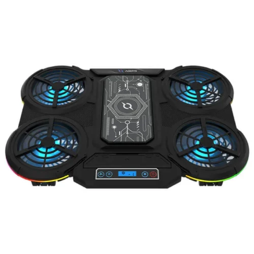 Refroidisseur pour PC portable Aqirys Zenith RGB - Noir