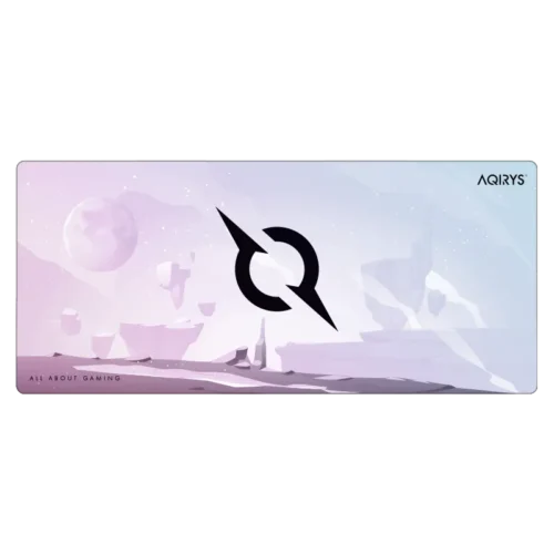 Tapis de Souris Gamer AQIRYS Gravity XL - Blanc