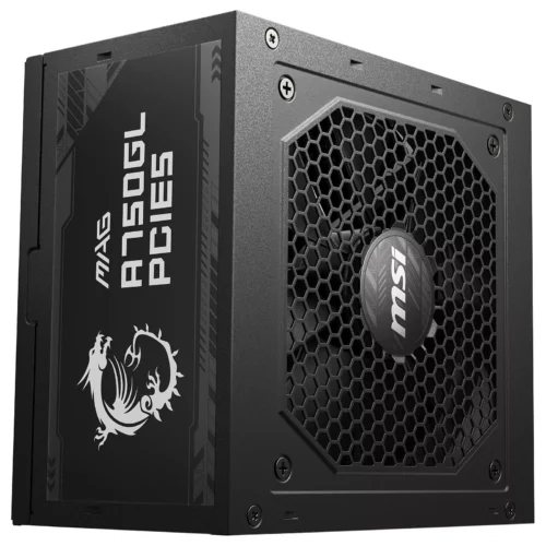 Bloc d'Alimentation MSI MAG A750GL PCIE5 750W - 80+ Gold - Full Modulaire