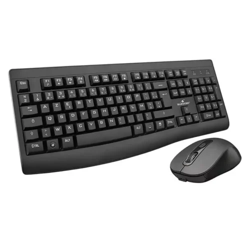 Pack Clavier & Souris Sans Fil Bluestork Media Office - AZERTY - USB-C - Noir
