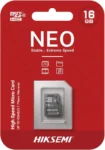 Carte Mémoire HIKSEMI Neo microSDXC - 16 Go - Class 10 - 180 Mo/s