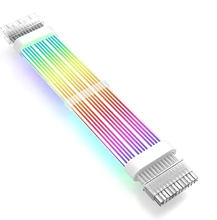 Câble d’Extension d’Alimentation RGB / ARGB 30cm - Blanc