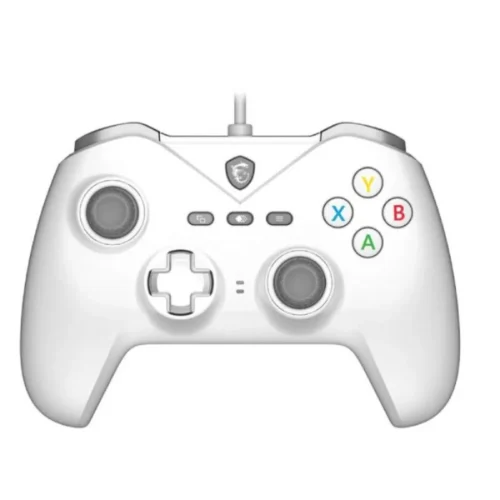 Manette Gaming Filaire MSI Force GC200 - USB - Blanc