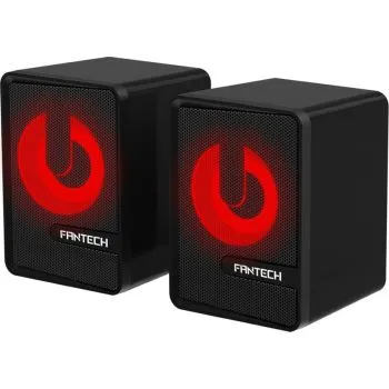 Haut-Parleurs Fantech GS203 RGB - USB 2.0 - Noir