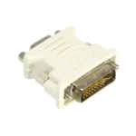 Adaptateur DVI vers VGA - Convertisseur Signal Vidéo - Blanc