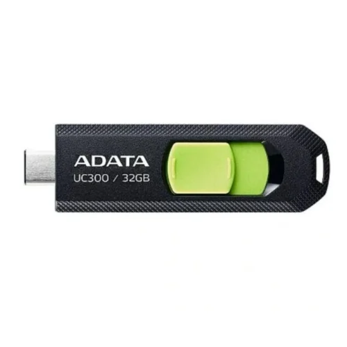 Clé USB ADATA UC300 - 32 Go - USB 3.2 Gen1 Type-C - Noir & Vert