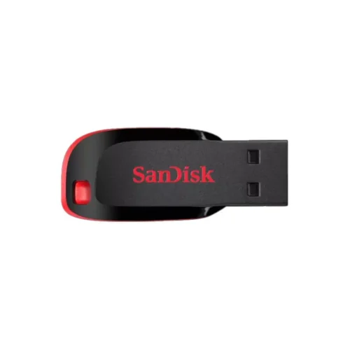 Clé USB SANDISK Cruzer Blade - 16 Go - USB 2.0 - Noir & Rouge