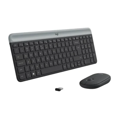 Ensemble Clavier & Souris LOGITECH MK470 Slim Sans Fil - Noir