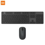 Ensemble Clavier + Souris Sans Fil Xiaomi 40473 - QWERTY - USB - Noir