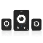 Haut-Parleur Filaire Advance Speaker 2.1 - 6W RMS - USB / Jack 3,5 mm - Noir