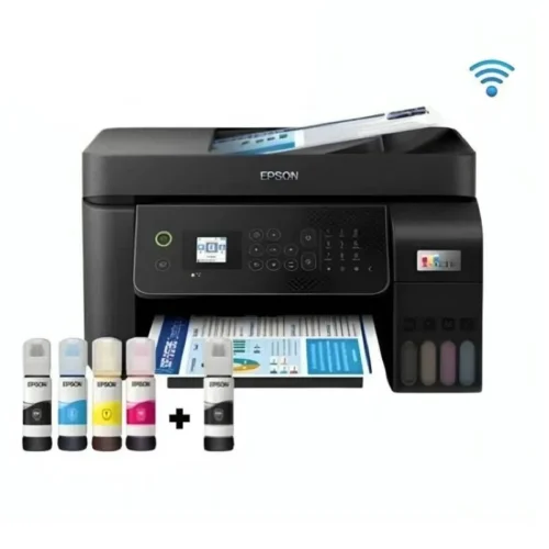 Imprimante Multifonction EPSON EcoTank L5290 - Wi-Fi - Fax - Réservoir d'Encre