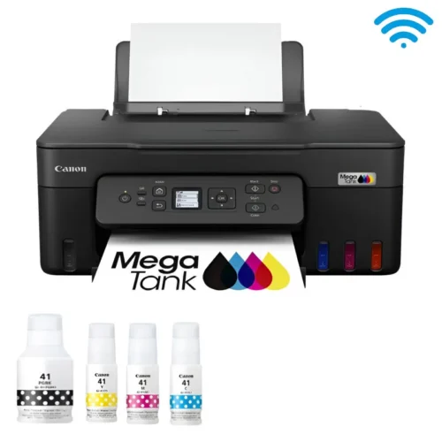 Imprimante Canon PIXMA G3480 MegaTank 3-en-1 WiFi - Noir