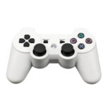 Manette Sans Fil PS3 Bluetooth - Double Shock - Rechargeable - Blanc