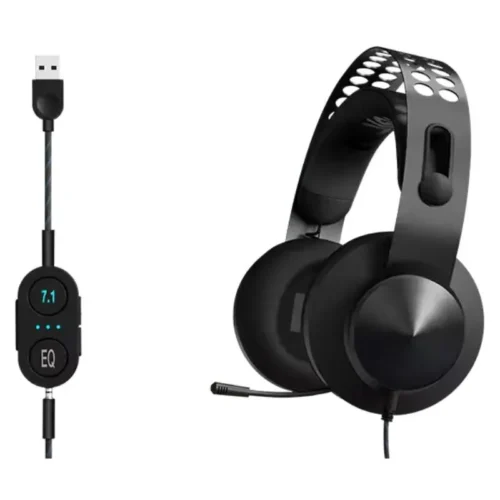 Casque Gaming Lenovo Legion H500 Pro 7.1 - 50mm - USB/Jack - Noir