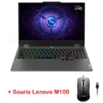 PC Portable Gamer Lenovo "LOQ 15IRX9" - Core i5-13450HX - RTX 4050 6Go - 16Go DDR5 - 512Go SSD - Gris Luna